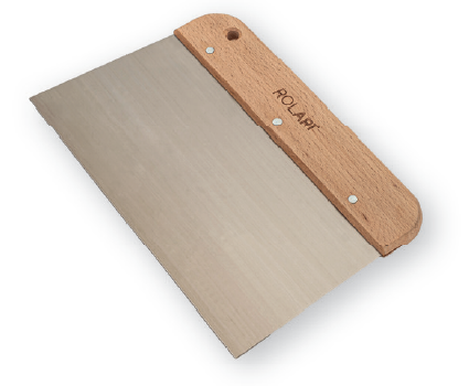 ROLART Geniş Spatula 17 cm (Yay Çeliği) (12/Koli)
